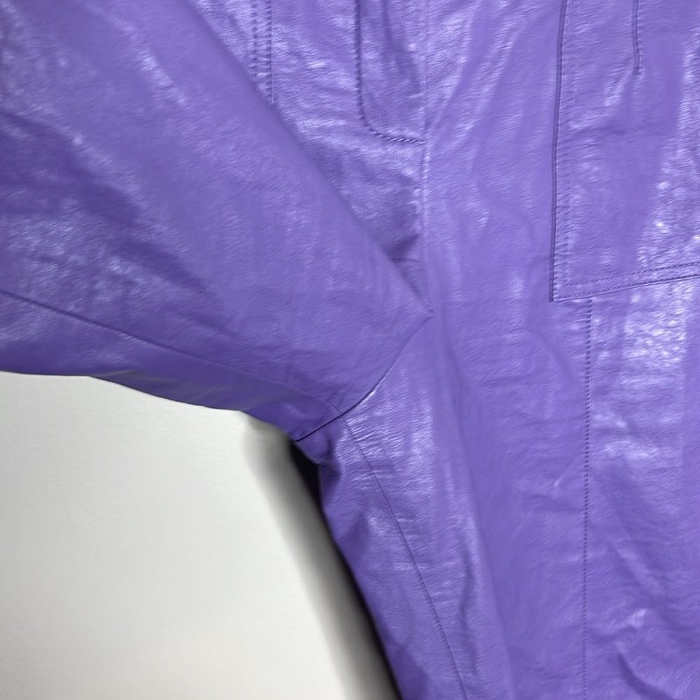 Beatrice B‎ Violet Wax Coated Pant - Picture 5 of 11